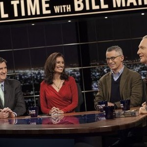 Real Time with Bill Maher, from left: John Feehery, Maria Teresa Kumar, Jim McGreevey, Bill Maher, 'Episode 376', Season 11, Ep. #9, 03/22/2013, ©HBO