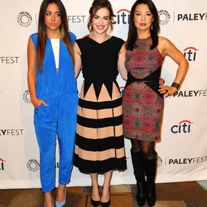 Chloe Bennet, Elizabeth Henstridge,  Ming-Na Wen at arrivals for Marvel''s Agents of S.H.I.E.L.D. Panel at the 31st Annual Paleyfest 2014, The Dolby Theatre at Hollywood and Highland Center, Los Angeles, CA March 23, 2014. Photo By: Dee Cercone/Everett Col