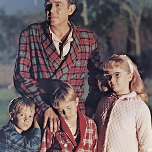 ANGEL IN MY POCKET, Andy Griffith, (front), Todd Starke, Buddy Foster, Amber Smale, 1969