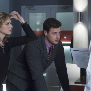 Motive, Kristin Lehman (L), Brendan Penny (R), 'Pitfall', Season 2, Ep. #7, 07/09/2014, ©ABC