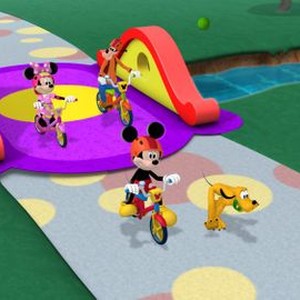 Mickey Mouse Clubhouse, Russi Taylor (L), Tony Anselmo (C), Bret Iwan (R), 'Mickey's Happy Mousekeday', Season 4, Ep. #18, ©DISNEYJUNIOR