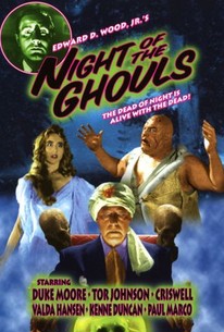 Night of the Ghouls poster