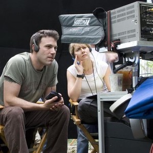 GONE BABY GONE, director Ben Affleck (left), on set, 2007. ©Miramax
