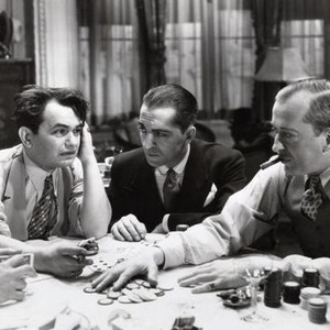 SMART MONEY, Edward G. Robinson, Ralf Harolde, 1931, losing at poker