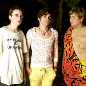 COLLEGE, Kevin Covais, Drake Bell, Andrew Caldwell, 2008. ©Lions Gate