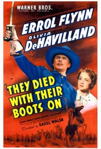 They Died With Their Boots On poster