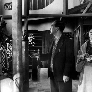 STREET OF SHAME, (aka AKASEN CHITAI), Ayako Wakao (left), Sadako Sawamura (right), 1956