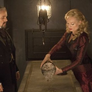 Dracula, Ben Miles (L), Victoria Smurfit (R), 'From Darkness To Light', Season 1, Ep. #4, 11/15/2013, ©NBC