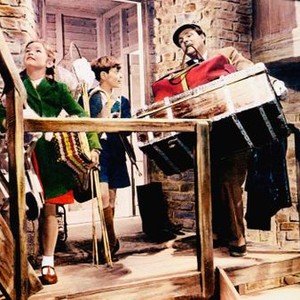 RAISING A RIOT, from left: Mandy Miller, Gary Billings, Kenneth More, 1955