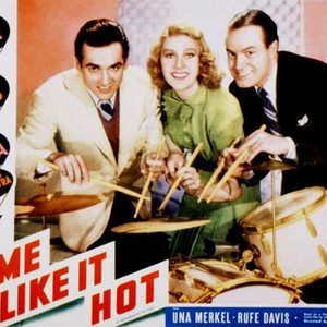 SOME LIKE IT HOT, Gene Krupa, Shirley Ross, Bob Hope, 1939