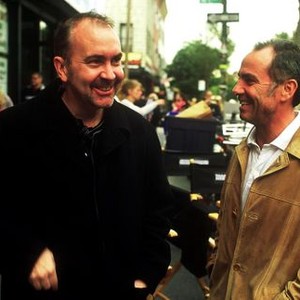 BROOKLYN RULES, screenwriter Terence Winter, director Michael Corrente (right), on set, 2007. ©City Lights Pictures