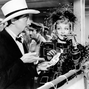 SEVEN SINNERS, Mischa Auer, Marlene Dietrich, 1940