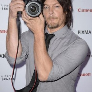 Norman Reedus at arrivals for Canon PIXMA PRO City Senses Interactive Gallery Launch Party, 404 NYC, New York, NY September 26, 2013. Photo By: Derek Storm/Everett Collection