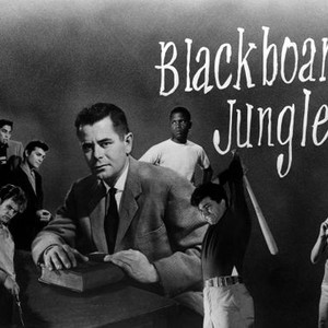 BLACKBOARD JUNGLE, Jamie Farr, Vic Morrow, Dan Terranova, Glenn Ford, Sidney Poitier, Paul Mazursky, Raphael Campos, 1955