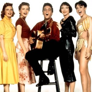 KING CREOLE, Jan Shepard, Dolores Hart, Elvis Presley, Carolyn Jones, Liliane Montevecchi, 1958