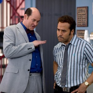 (L-R) David Koechner as Brent Gage and Jeremy Piven as Don Ready in "The Goods: Live Hard. Sell Hard."