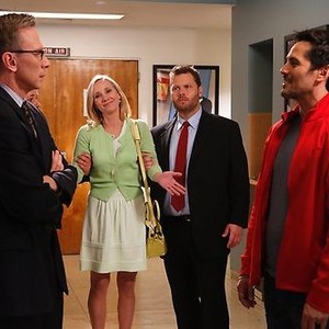 Save Me, from left: David Dean Bottrell, Anne Heche, Steve Mallory, Michael Landes, 'Whatever The Weather', Season 1, Ep. #5, 06/06/2013, ©NBC