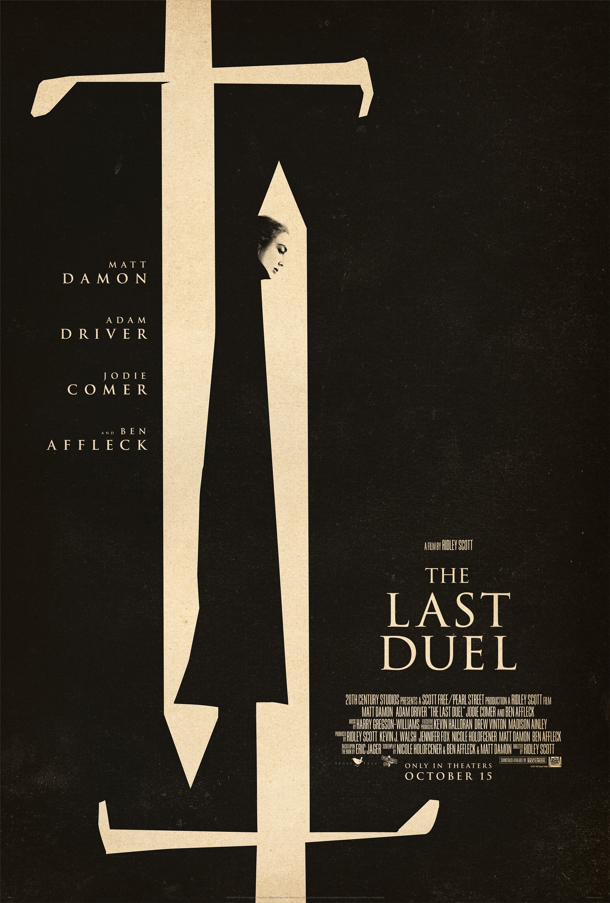 Ben Affleck, Matt Damon, Adam Driver Film 'The Last Duel