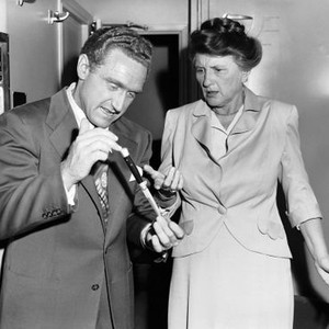 MRS. O'MALLEY AND MR. MALONE, from left: James Whitmore, Marjorie Main, 1950