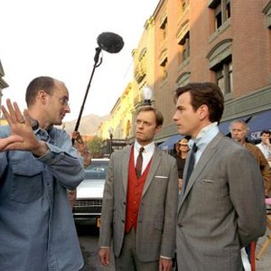 DOWN WITH LOVE, Director Peyton Reed, David Hyde Pierce, Ewan McGregor on the set, 2003, TM & Copyright (c) 20th Century Fox Film Corp. All rights reserved.