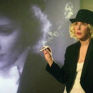 MY ART, LAURIE SIMMONS, WITH MARLENE DIETRICH IN BACKGROUND, 2016.