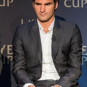 Roger Federer at the press conference for Laver Cup Tennis Team Event, St. Regis Hotel, New York, NY August 24, 2016. Photo By: Steven Ferdman/Everett Collection