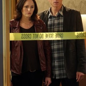 CSI: Crime Scene Investigation, Jorja Fox (L), Ted Danson (R), 'Forget Me Not', Season 13, Ep. #15, 02/20/2013, ©CBS