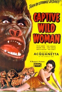 Captive Wild Woman poster