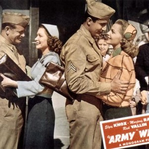 ARMY WIVES, Murray Alper, Dorothea Kent, Rick Vallin, Elyse Knox, 1944