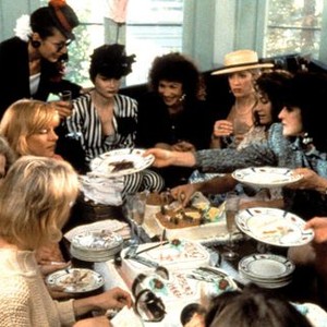 EATING, Frances Bergen (2nd from left), Mary Crosby (4th from right), Marlena Giovi (3rd from right), 1990