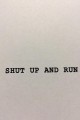 Shut Up and Run