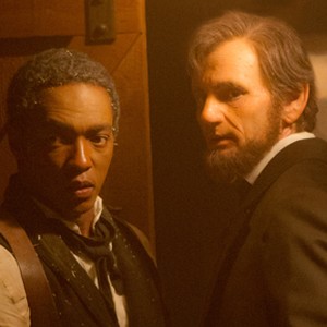 (L-R) Anthony Mackie as Will Johnson and Benjamin Walker as Abraham Lincoln in "Abraham Lincoln: Vampire Hunter." photo 20