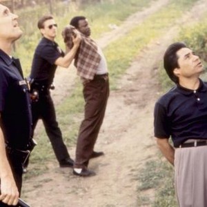 COLORS, Robert Duvall, Sean Penn, Grand Bush, Rudy Ramos, 1988, (c)Orion Pictures