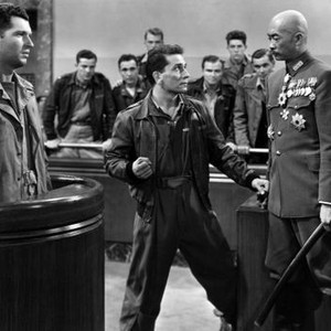 THE PURPLE HEART, Richard Conte (c), Richard Loo, 1944. TM and Copyright © 20th Century Fox Film Corp. All rights reserved.