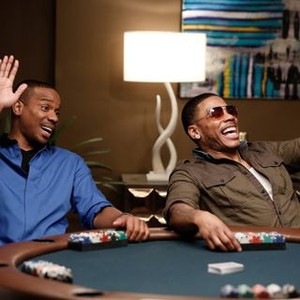 Real Husbands of Hollywood, Dondré Whitfield (L), Nelly (R), 'When Kevin Met Salli', Season 4, Ep. #2, 08/25/2015, ©BET