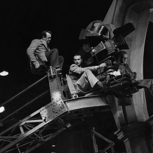 NICHOLAS NICKLEBY, director Alberto Cavalcanti (top), on set, 1947 tlaaonn1947-fsct13(tlaaonn1947-fsct13)