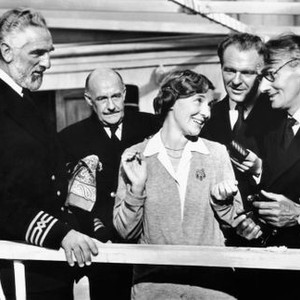 ENCORE, from left: Noel Purcell, Ronald Squire, Kay Walsh, John Warren, John Laurie, 'Winter Cruise,' 1951