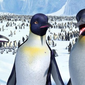 HAPPY FEET, Memphis (voice: Hugh Jackman), Norma Jean (voice: Nicole Kidman), Miss Viola (voice: Magda Szubanski), 2006. ©Warner Bros.