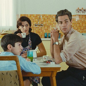 Suhair Abu Hanna as E.S. as a child, Samar Qudha Tanus as Mother and Saleh Bakri as Fuad in "The Time That Remains." photo 9