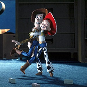 Woody and Jessie the Cowgirl in Disney's "Toy Story 2."