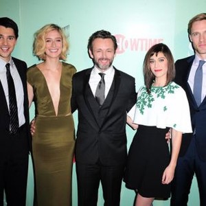 Nick D''Agosto, Caitlin Fitzgerald, Michael Sheen, Lizzy Caplan, Teddy Sears at arrivals for MASTERS OF SEX Premiere, The Morgan Library & Museum, New York, NY September 26, 2013. Photo By: Gregorio T. Binuya/Everett Collection