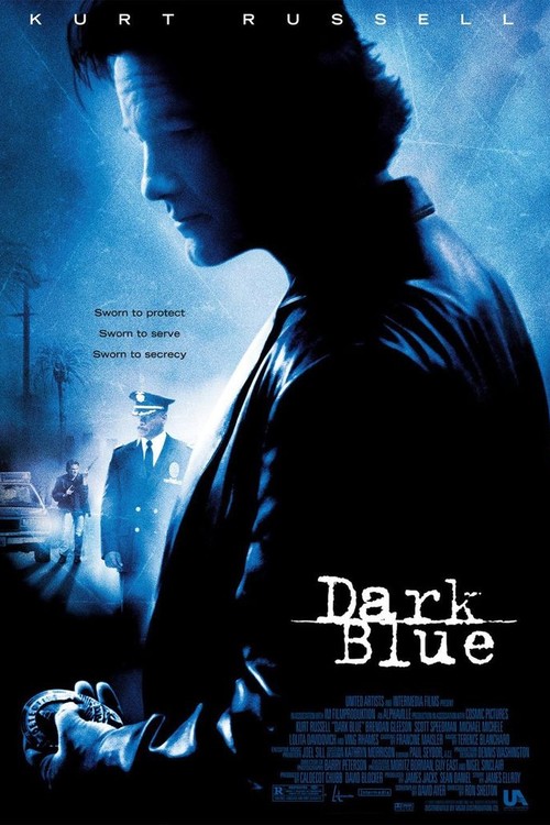 Dark Blue poster