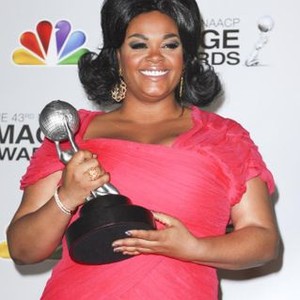 Jill Scott in the press room for 43rd NAACP Image Awards - PRESS ROOM, Shrine Auditorium, Los Angeles, CA February 17, 2012. Photo By: Elizabeth Goodenough/Everett Collection