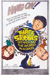 Poster for The Three Stooges Go Around the World in a Daze