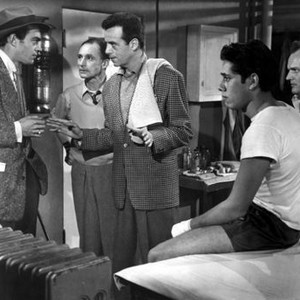 THE RING, Jack Elam, Gerald Mohr, Lalo Rios, Robert Osterloh, 1952