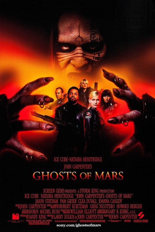 Ghosts of Mars poster