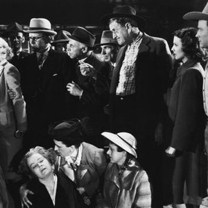 ARKANSAS JUDGE, (aka, FALSE WITNESS), fourth, sixth, eighth, tenth, twelfth, thirteenth and fourteenth from left: Veda Ann Borg, Spring Byington, June Weaver, Frank Weaver, Leon Weaver, Pauline Moore, Roy Rogers, 1941