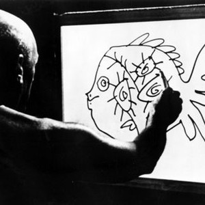 THE MYSTERY OF PICASSO, (aka LE MYSTERE PICASSO), Pablo Picasso, 1956