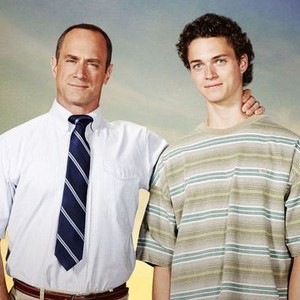 Christopher Meloni (left) and Connor Buckley