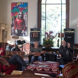 Californication, from left: David Duchovny, Evan Handler, Stephen Tobolowsky, Tim Minchin, 'Everybody's a F**king Critic', Season 6, Ep. #8, 03/10/2013, ©SHO